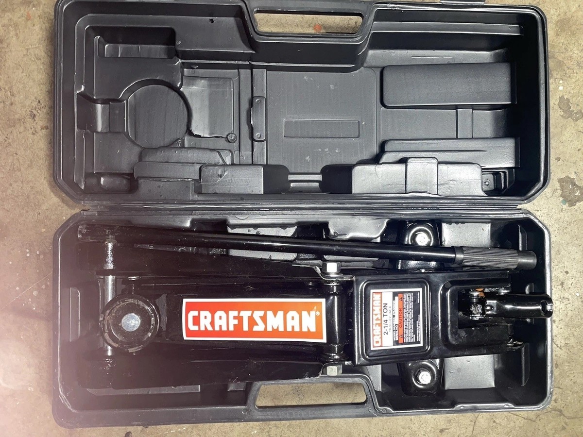 Craftsman 2 1/4 Ton Trolly Jack Lift Sears Black 875.505230 W