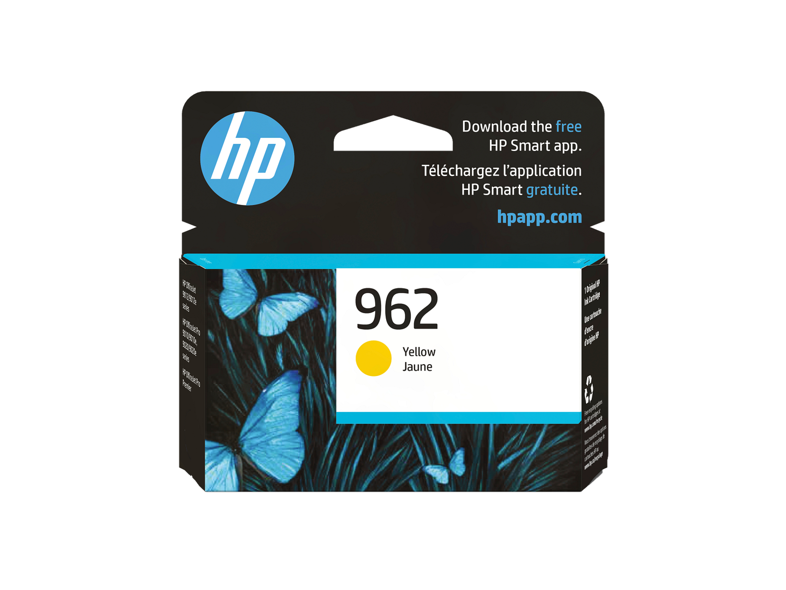 HP 962 Yellow Original Ink Cartridge - 700 Page Yield - 3HZ98AN#140-image