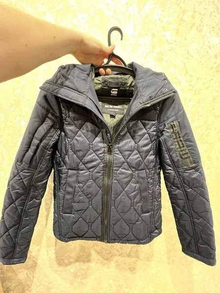 Men G-Star RAW Padded Jacket Dark Blue 34