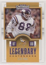 2017 Panini Contenders Legendary Silver 185/199 Alan Page #LC-5 HOF 07qw