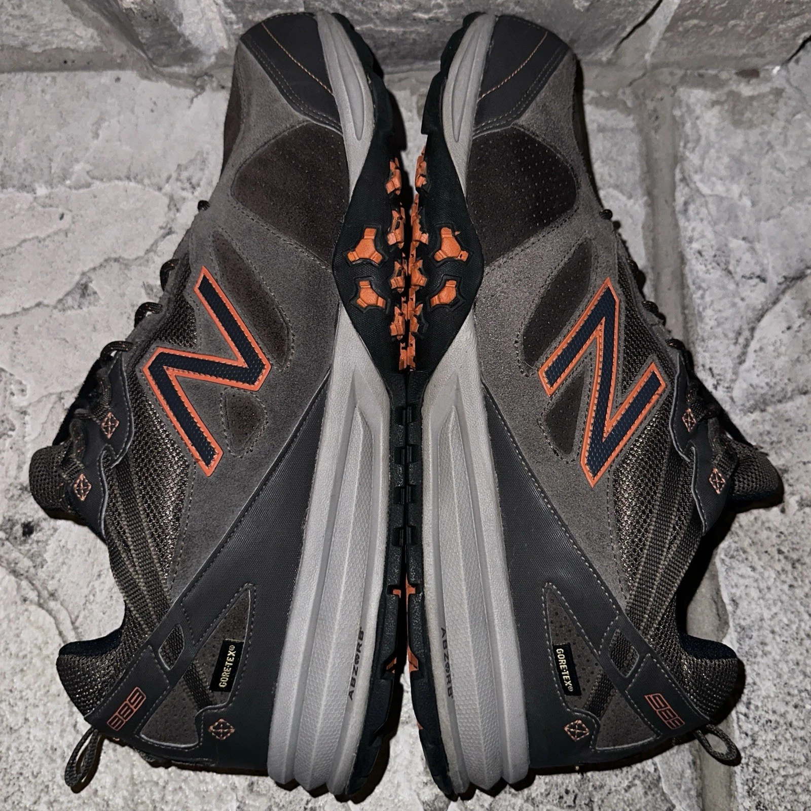 New Balance 989 Outdoor Gore-Tex Suede Trail Shoes Sneakers 14 D Mens MO989GT