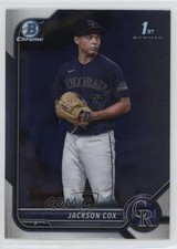 2022 Bowman Draft Chrome Jackson Cox #BDC-174 0ka4