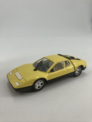 Solido no. 44 Ferrari BB Yellow. Vintage Diecast 1/43 France. Fast Shipping