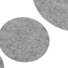 24Pcs Felt Plate Dividers Cuttable Washable Reusable Felt Plate Separator Fel UK
