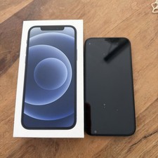 Apple iPhone 12 64GB Schwarz Dual-SIM ohne Simlock- 100 % Batterie- S.Glas