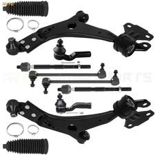 Front Control Arm and Ball Joint Tie Rod Sway Bar End For 2013-2018 Ford Focus