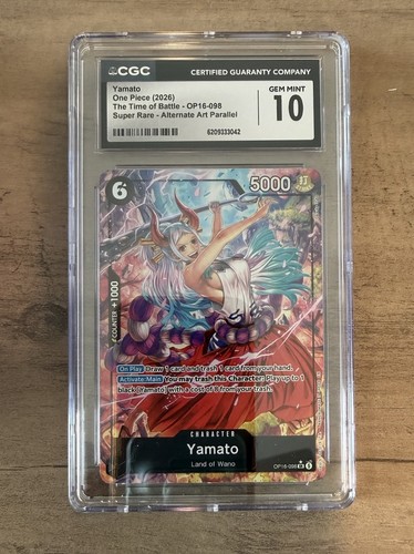 Yamato (Alternate Art) graded CGC 10 for sale on eBay