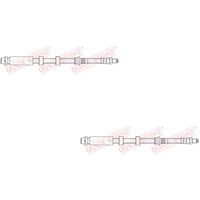 2X Quick Brake Bremsschlauch Links Rechts FüR Bmw 3Er Touring E91 E90 E92