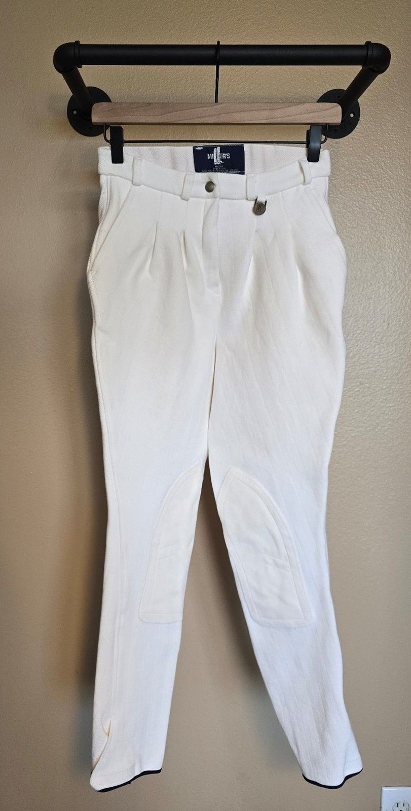 Miller riding/ equestrian white pants size 26 made in USA