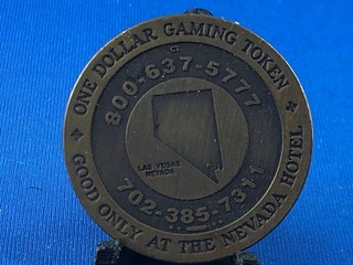 USA ONE DOLLAR GAMING TOKEN NEVADA HOTEL (A3/338)