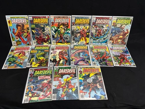 DAREDEVIL  Vol. 1 • 143-157 • 15 Comic Lot (KEY- 1st Paladin!) NEAR MINT