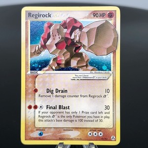 Regirock Gold Star | eBay