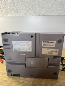 Nintendo Entertainment System NES Console - Gray (NES-001) with HDMI Converter