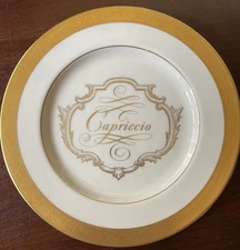 Lenox China Capriccio Dinner Plate Resorts International Hotel Atlantic City