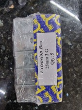 2 Gang 25mm Galvanised Steel Pattress Extension Electrical Back Box  (pack of 5)