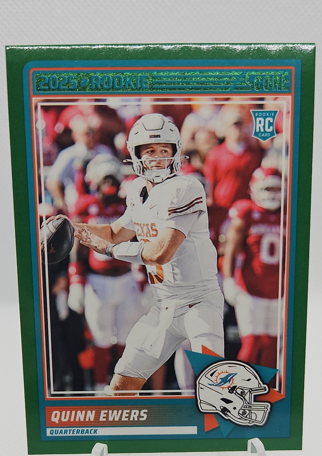 2025 Score - Rookies Quinn Ewers #75 Green (RC)