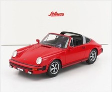 Schuco 450048700 Porsche - 911 Targa 1977 - Red - 1/18