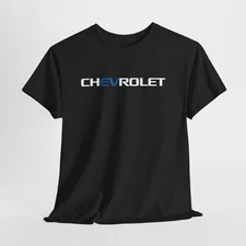 Chevrolet EV Side Logo T-Shirt  Men Women S M L XL 2XL 3XL 4XL 5XL 