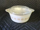 Vintage Pyrex Town And County 472 1 1/2 Pt Casserole Dish With Lid