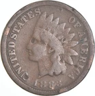 1883 Indian Head Cent AC Average Circ *6356