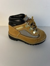 Timberland Boots Toodler Size 6 Wheat Leather Lace Up Boots Boys 15845