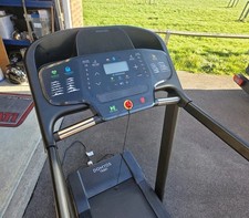 Domyos T540C Treadmill. Bluetooth, chest strap heart monitor, built in speaker.