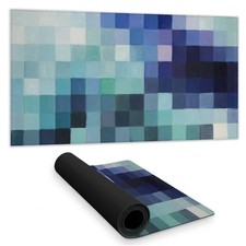 Begin Home Decor C1DM1531UCKKFC 16 x 32 in. Pixelized Landscape Modern Shapes...
