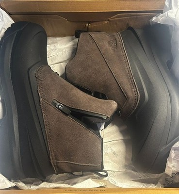 The North Face Snow Boots Mens Black/Brown Chilkat v Zip Waterproof Size: 11.5