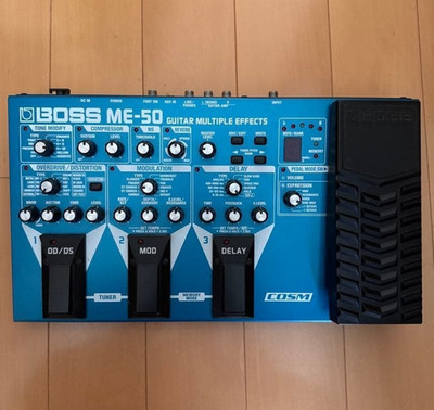 BOSS ME-50 Guitar Multi Effects Pedal Processor Japan Tested