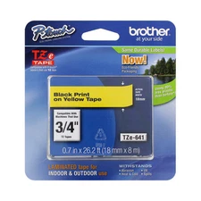 Brother International Tze641 Label Tape - 0.75" Width 1 Each! BRAND NEW