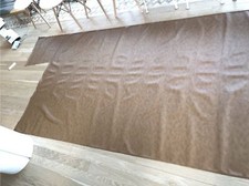 Vintage faux Leather vinyl upholstery fabric approx 122" x 58" bit m