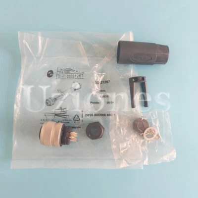 1PCS For Rexroth R900021267 Proportional Valve Seven Core Plug-in Connector USA