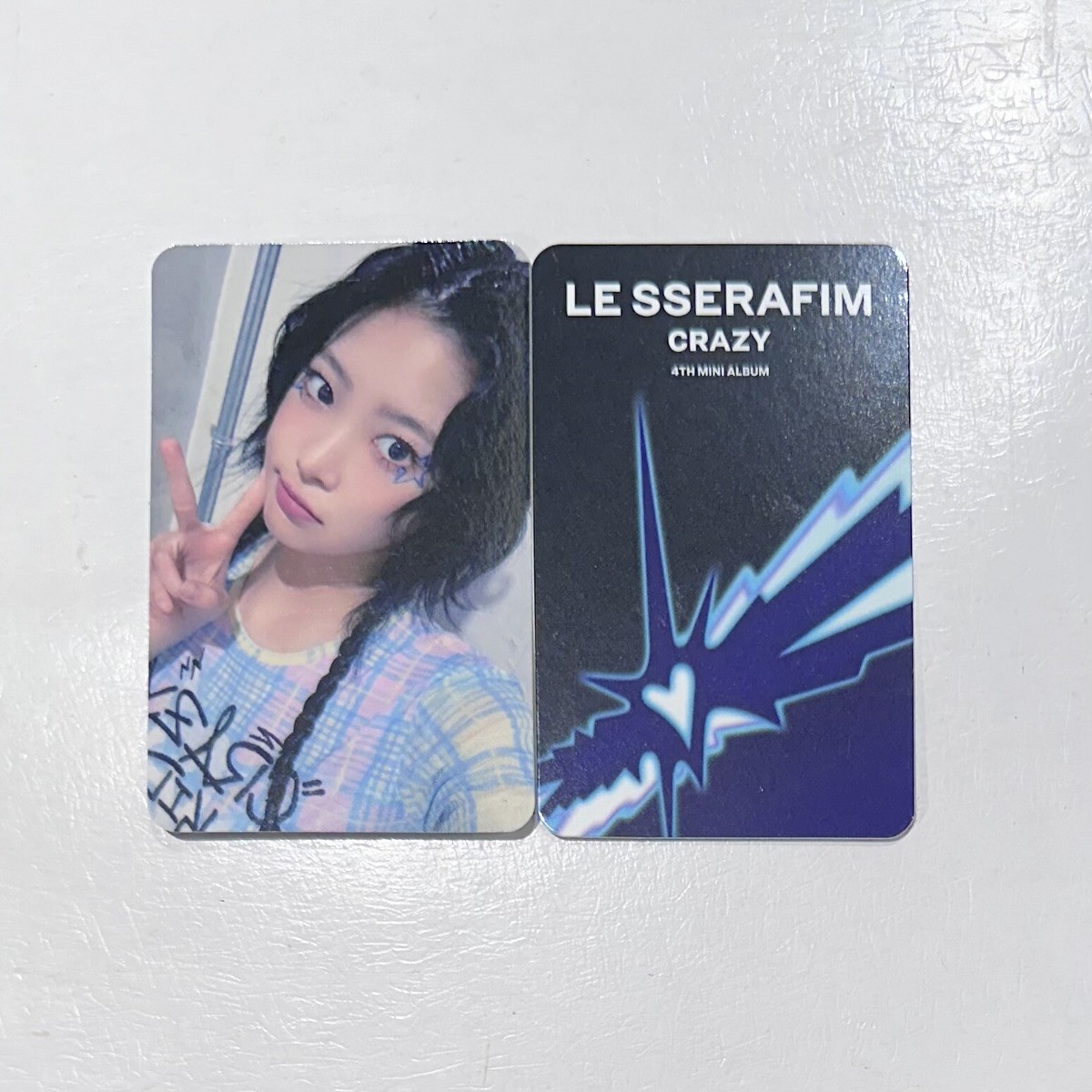 LE SSERAFIM] CRAZY / Olive Young Lucky Draw Benefit Photocard PC
