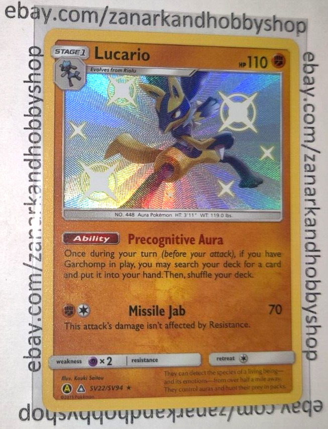 Lucario (Shiny) - SV22/SV94