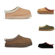 UGG big kids size tasman tazz platform wool slipper NWB