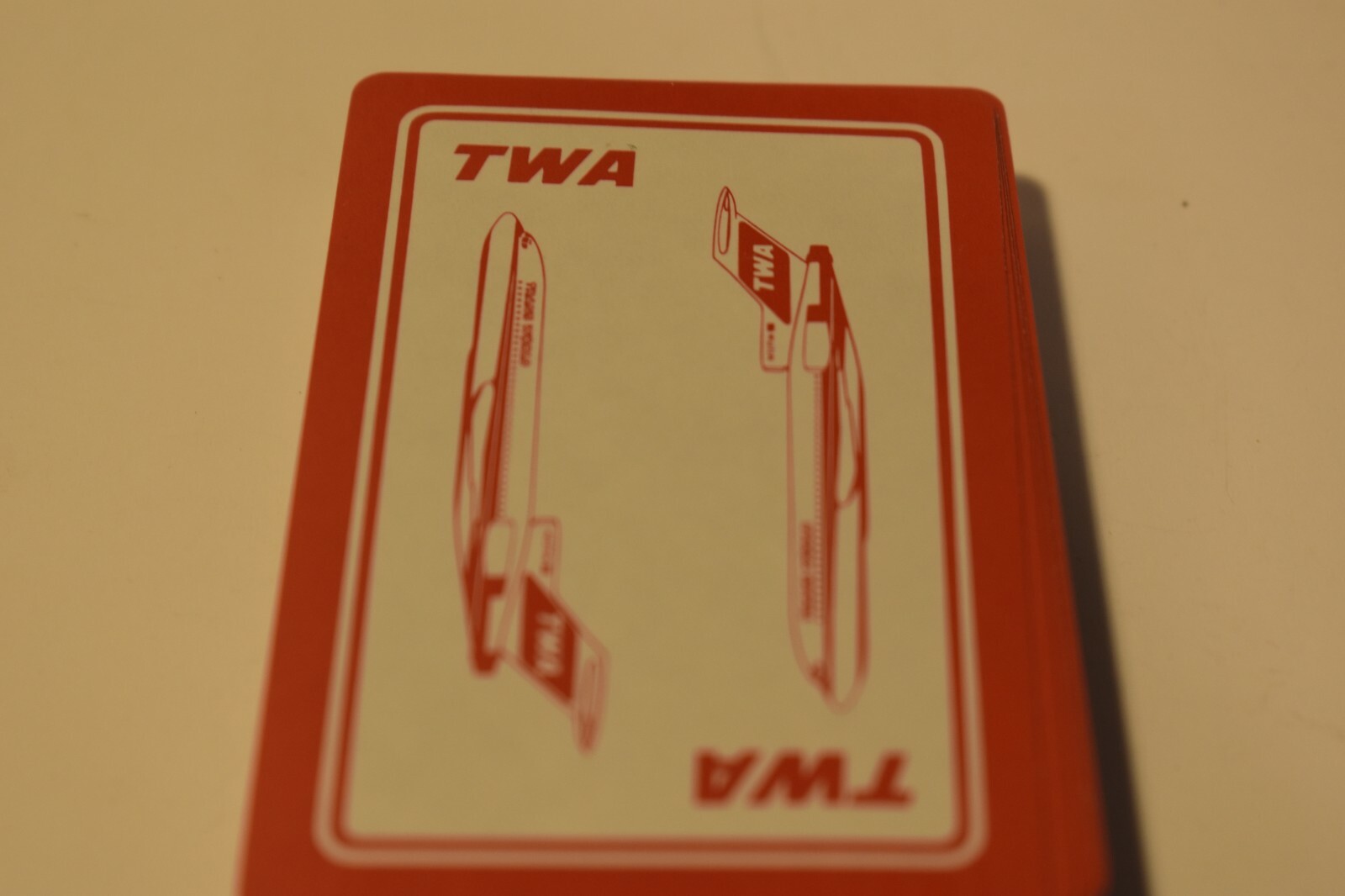 TWA The US Playing Card Company Playing Cards