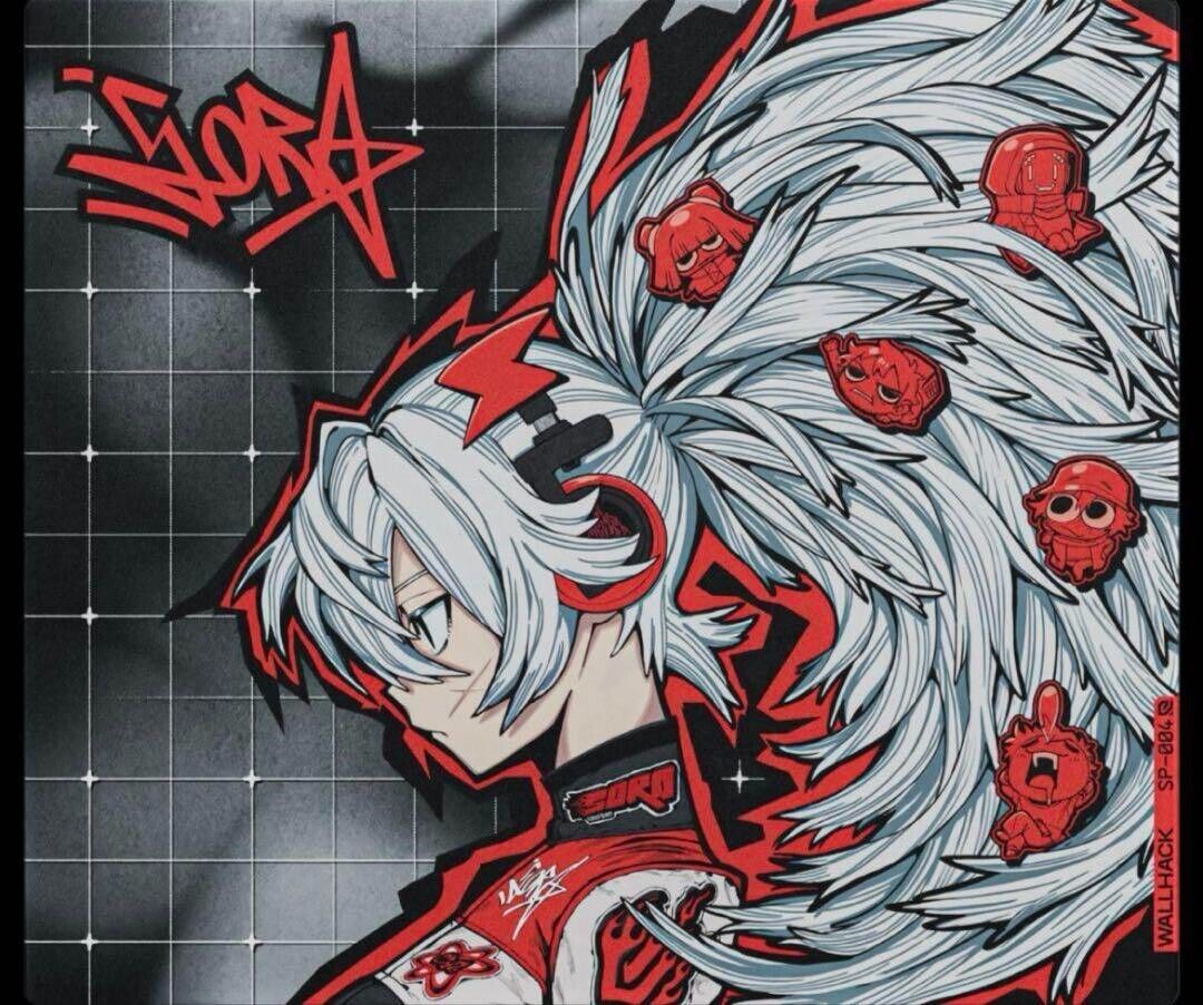WALLHACK SKYPAD SP-004 Drift Sora Mouse Pad Made of Glass WALLHACK SKYPAD SP-004 Drift Sora Mouse Pad Made of Glass