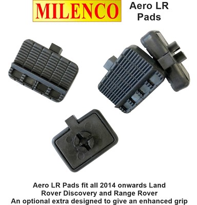 Milenco Aero Towing Mirror LR Pads - Land Rover Discovery & Range Rover ...