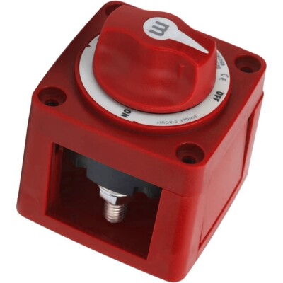 300A Batterieschalter Einzel Stromkreis für Blue Sea 6006 M-Serie Marine Boat DE
