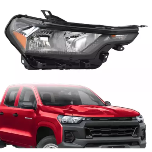 For Chevrolet Colorado 2023 2024 2025 Right Passenger Halogen Headlight 85045267 - Picture 5 of 8