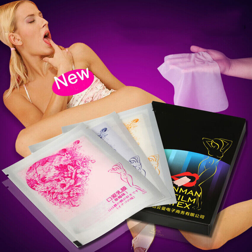 3 Flavored Oral Sex Latex Dental Dam Condom Sheet Barrier-Contraceptive Film eBay