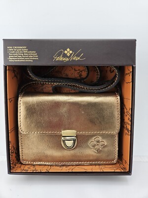 Patricia Nash Designer Mini Crossly Bag W 5'' H5'' D3'' Brand New