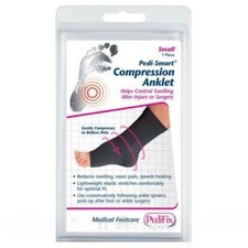 PediFix Pedi-Smart Compression Anklet - Black