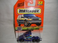 Matchbox 13 Of 100 Blue Eagle Express Kenworth T-2000 Die-cast Collectible on sale Matchbox 13 Of 100 Blue Eagle Express Kenworth T-2000 Die-cast Collectible on sale