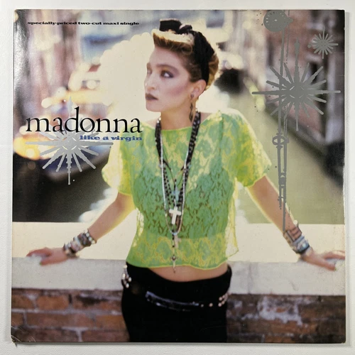 Madonna “Like a Virgin” 12" Maxi Single/LP Sire (EX) 1984