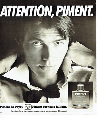 Advertising 108 1978 Eau Toilette After-Shave Payot Pepper