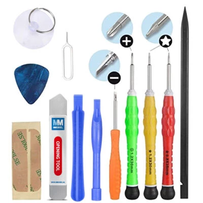 13 in 1 Komplettes Premium Reparatur Öffnungs Werkzeug Kit für Smartphone Handy - Bild 1 von 4