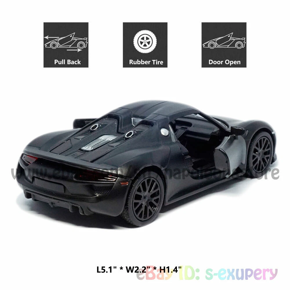 1 36 Porsche 918 Spyder Model Car Diecast Toy Vehicle Collection