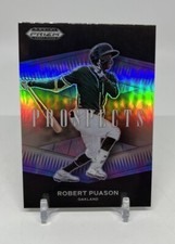 2021 Panini Prizm Draft Picks Robert Puason Prospects Silver Prizm #P-RP