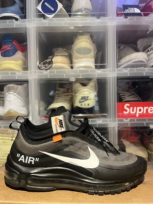 Off-White Nike Air Max 97 Black Mens Size 10 (W AJ4585-001